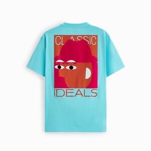 ZARA RARE PREMIUM CLASSIC GRAPHIC MENS T-SHIRT